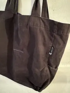 ダークネイビー　キャンバストートバッグ　voyage 0614story 中古