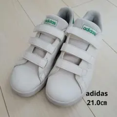 adidas　スニーカー　アドバンスコート　21.0㎝