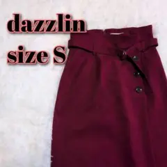 dazzlin ダズリン ロングスカート ボルドー S