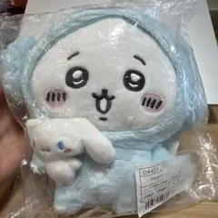 ナガノフレンズ×サンリオキャラクターズ　ぬいぐるみ　ちいかわ×シナモロのサムネイル