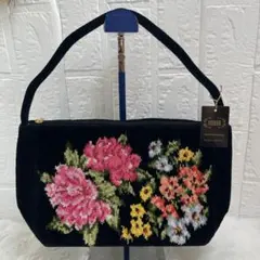 319 【新品】タグ付き　フェイラー　FEILER ミニハンドバッグ　花柄