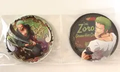 ワンピース ロロノア・ゾロ 缶バッジ 2個セット