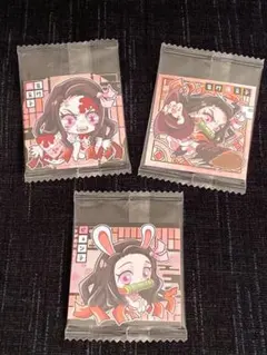 【禰豆子セット】鬼滅の刃 ディフォルメシールウエハース4