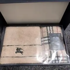 ✨新品未使用✨BURBERRY フェイスタオル・ウォッシュタオルセット ベージュ