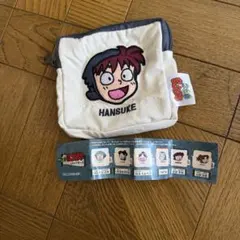 【新品未使用】土井半助 忍たま乱太郎 スクエアポーチ