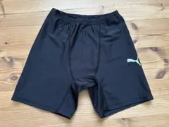 PUMA 黒 インナータイツ 150サイズ