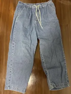 ライトブルーカジュアルデニムパンツ