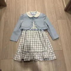 sa-ku-ra フォーマルドレス 115cm 水色