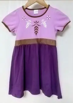 Disney Frozen II アナと雪の女王 半袖ワンピース 130