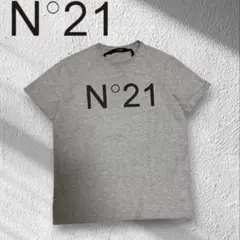 N°21 ヌメロヴェントゥーノ ロゴTシャツ グレー 半袖Mのサムネイル