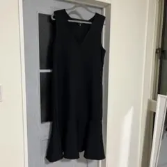 GU ノースリーブワンピース M 黒