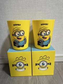 サンマルクカフェ　ミニオン　ヘンリー　コラボ　コップ　カップ　2つ