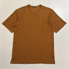 Y's for men 半袖Tシャツ カットソー プリントロゴ ブラウン 80sのサムネイル