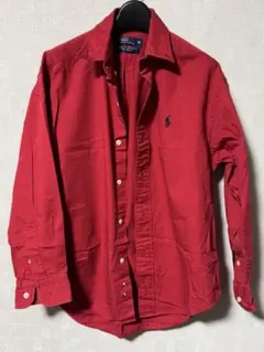 Polo by Ralph Lauren M レッドシャツ✩.*˚