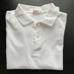 ★【美品】MIKI HOUSE 白ポロシャツ 140 日本製 ミキハウス