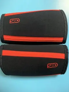 極美品SBD エルボースリーブ Sサイズ 黒/赤