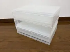 17時まで値下げ中　無印良品　ポリプロピレン収納ケースセット