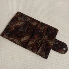 ポケットティッシュケース 2つ折りポーチ 小物入れ 和柄 ハンドメイド