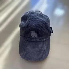 moz コーデュロイ ベースボールキャップ グレー サイズ56.5〜58.5cm