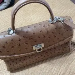 RODANIAオーストリッチハンドバッグ美品