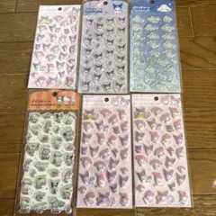 サンリオ ぷくっとシール クロミ マイメロ シナモロール シール