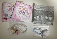 きらきらフルーツチャーム＆カラフルカラビナマスコットチャーム シナモロール