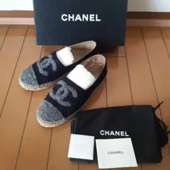 ◾️美品◾️シャネル デニム エスパドリーユ 35 靴 楽天市場】シャネル CHANEL エスパドリーユ カジュアルシューズ