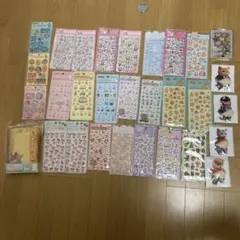 大人の図鑑シール 48枚セット サンリオ ほっぺちゃん スヌーピー 