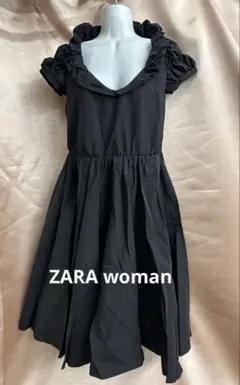 ZARA ワンピース黒のサムネイル
