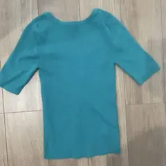 BANANA REPUBLIC 半袖ニット ストレッチコットン Sサイズ
