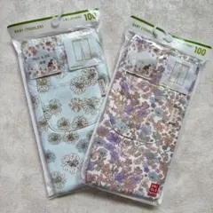 新品　UNIQLO PAUL & JOE 花柄レギンス 7分丈　100cm