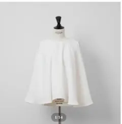 新品未使用 HEVE Papillon Blouse white - メルカリ