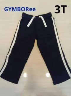 GYMBOReeジンボリー☆裏起毛あったかロングパンツ ネイビー100