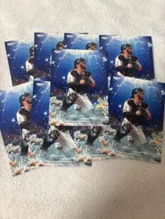 bbm 2nd 2025 甲斐拓也 クロス レギュラー 9枚セット