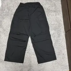 GU ブラック カーゴパンツ
