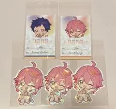 あんスタ アニカフェ 特典 ステッカー 弓弦 桃李