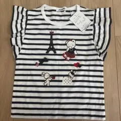 familiar ファミリア 半袖Tシャツ 100cm パリ フリル - メルカリ