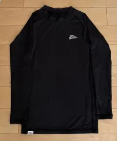 FILA フィラ 長袖コンプレッションシャツ ブラック スポーツウェア