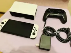Nintendo Switch 有機ELモデル 本体　+ドラクエⅪ /収納ケース