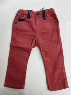 新品 F.O.KIDS ライトコール スキニーパンツ 80㎝ ピンク系 z253