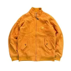 7AS2【TOMMY HILFIGER】エンブレム刺繍ウールジャケット　オレンジ