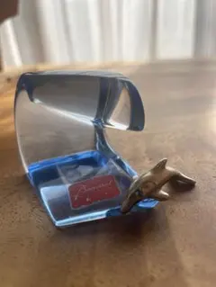 バカラ イルカ ガラスオブジェ 約15.5cm バカラ イルカ ガラスオブジェ 約15.5cm バカラ イルカ ガラス