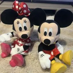 ミッキー・ミニー ぬいぐるみセット ウェルカムスペース