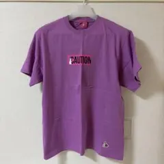 FR2梅 Tシャツ CAUTION 紫色 あと1点 Fr2梅 caution Tシャツ 紫色 あと3点 【公式通販】