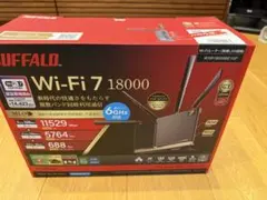 美品)Buffalo WXR-18000BE10P WiFi7ルーター - メルカリ