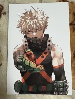 僕のヒーローアカデミア　ヒロアカ　42巻　最終巻　ポストカード　爆豪勝己