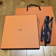 HERMES オレンジボックスショッパー