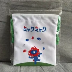 EXPO2025 ミャクミャク ミニ巾着 ワクワク 白