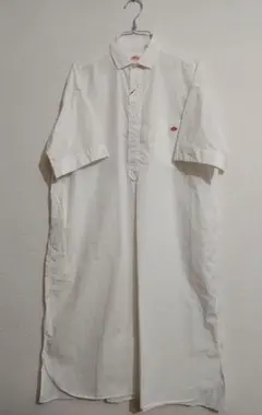 【定価16280円】DANTON ホワイト シャツワンピース 半袖　新品タグ付き