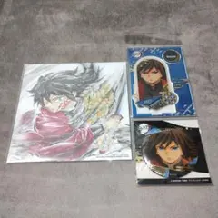 【未開封】冨岡義勇(記念ボード・箔押しアクリルスタンド・箔押し缶バッジ)